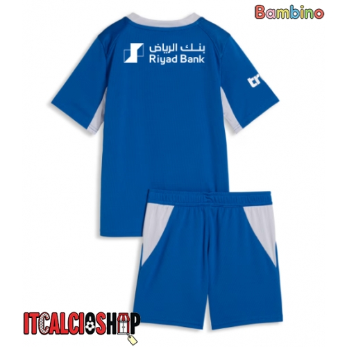 Al-Hilal Prima Maglia Bambino 2026-27 Manica Corta (+ Pantaloni corti)